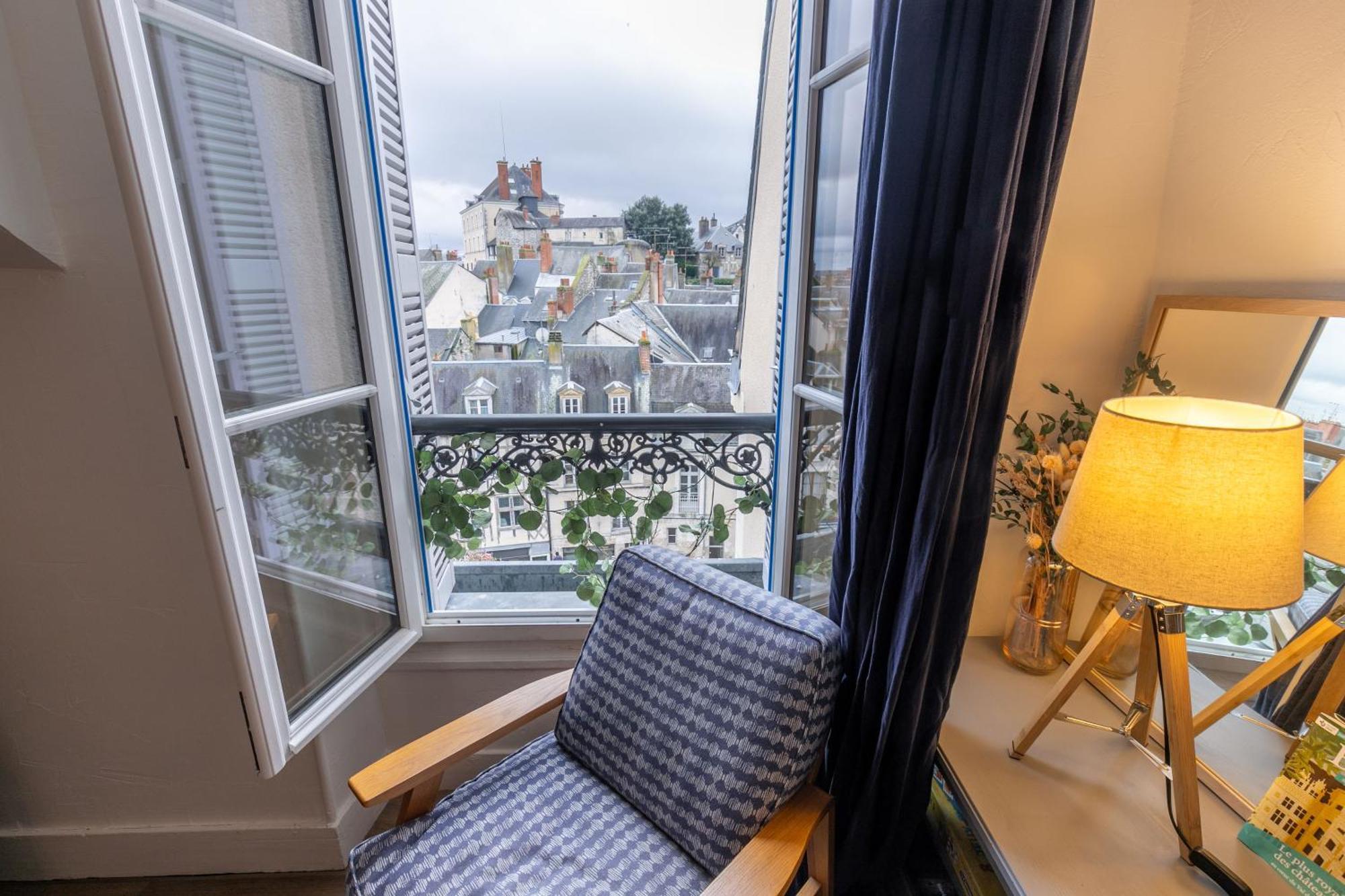 ☆ Sur Les Toits De Blois ☆ T2 Avec Vue Chateau Esterno foto